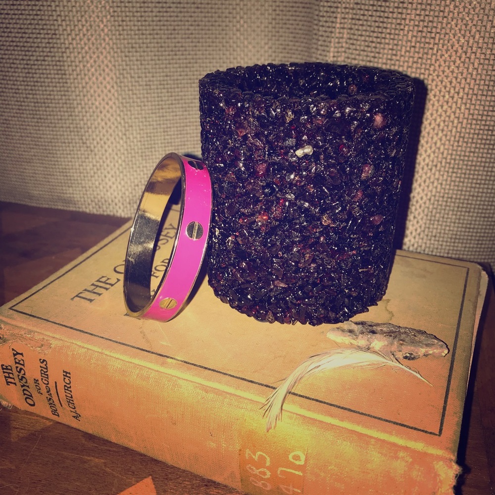 Hot Pink Enamel Bangle Kate Spade Style